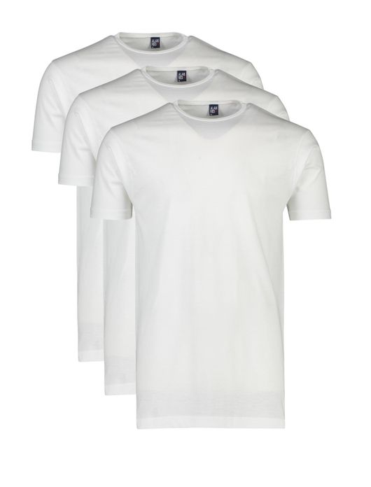 t-shirt Alan Red Alan Red t-shirts aanbieding effen katoen wit