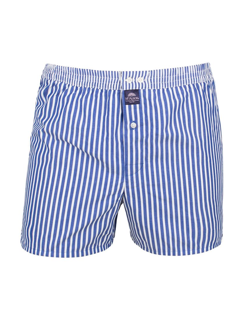 boxershort McAlson blauw gestreept