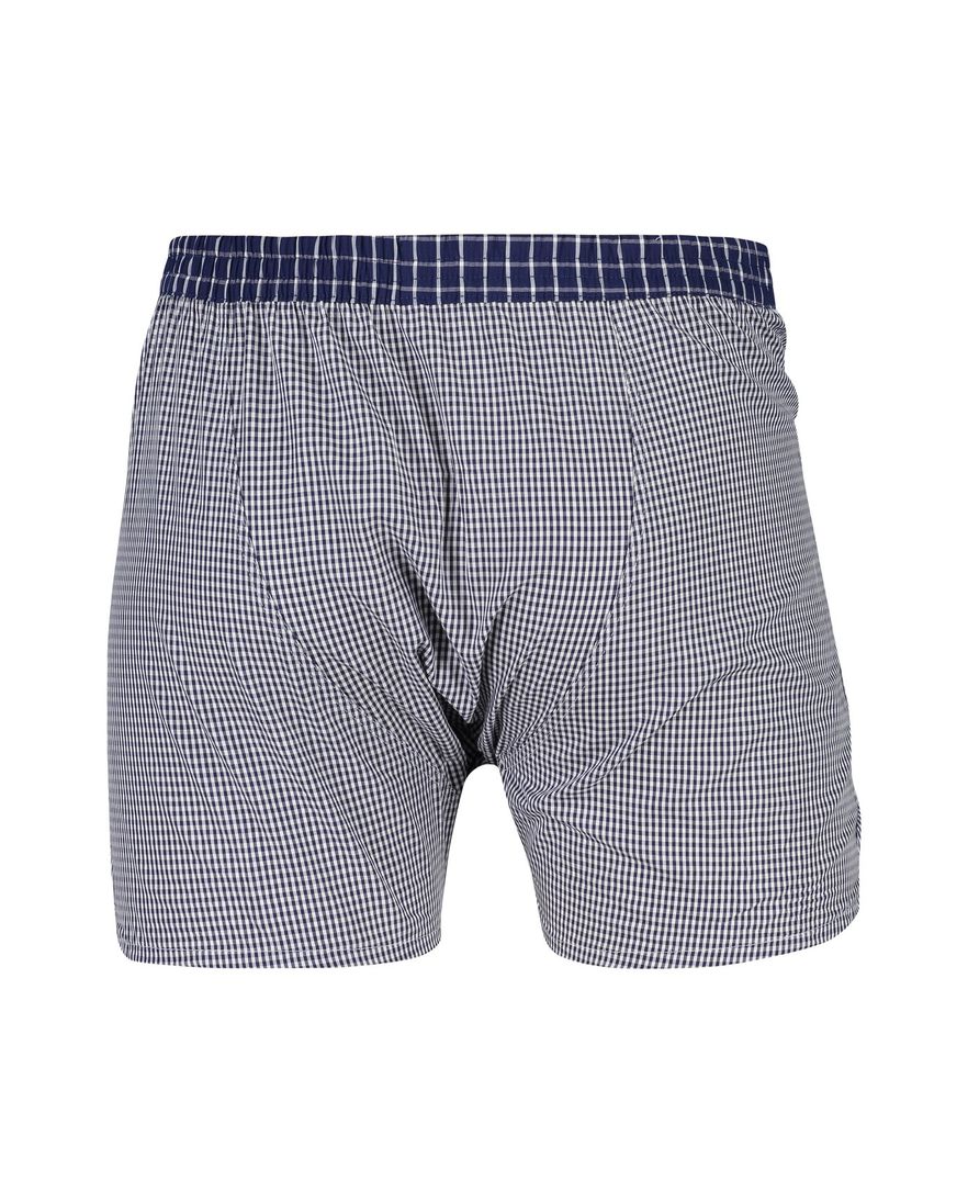 McAlson boxershort donkerblauw geruit