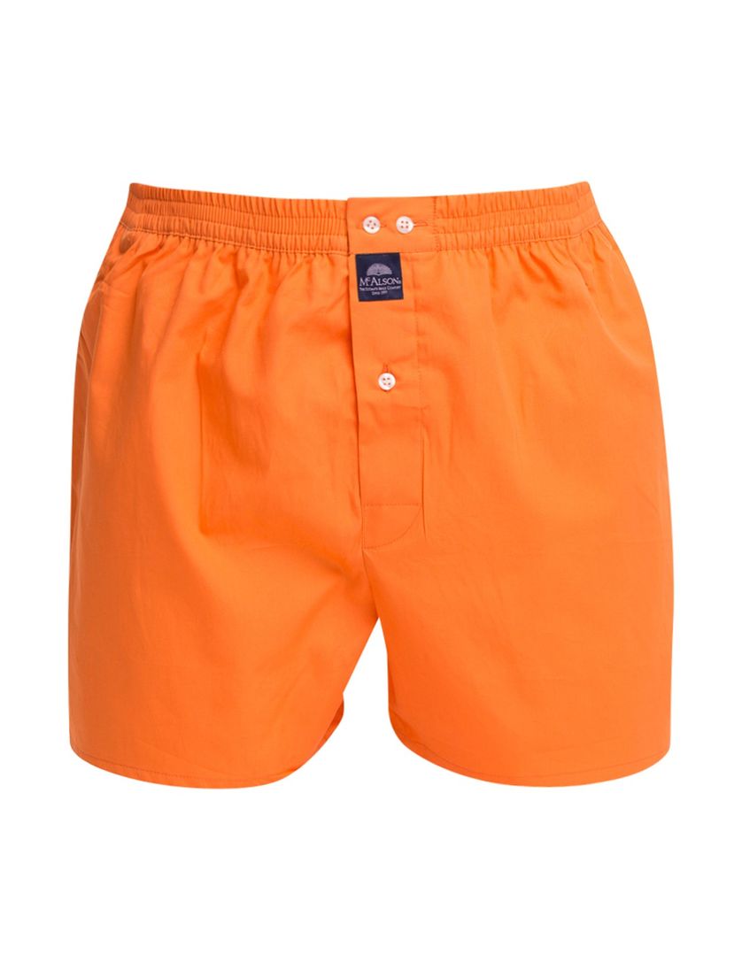 Oranje boxershort Mc Alson