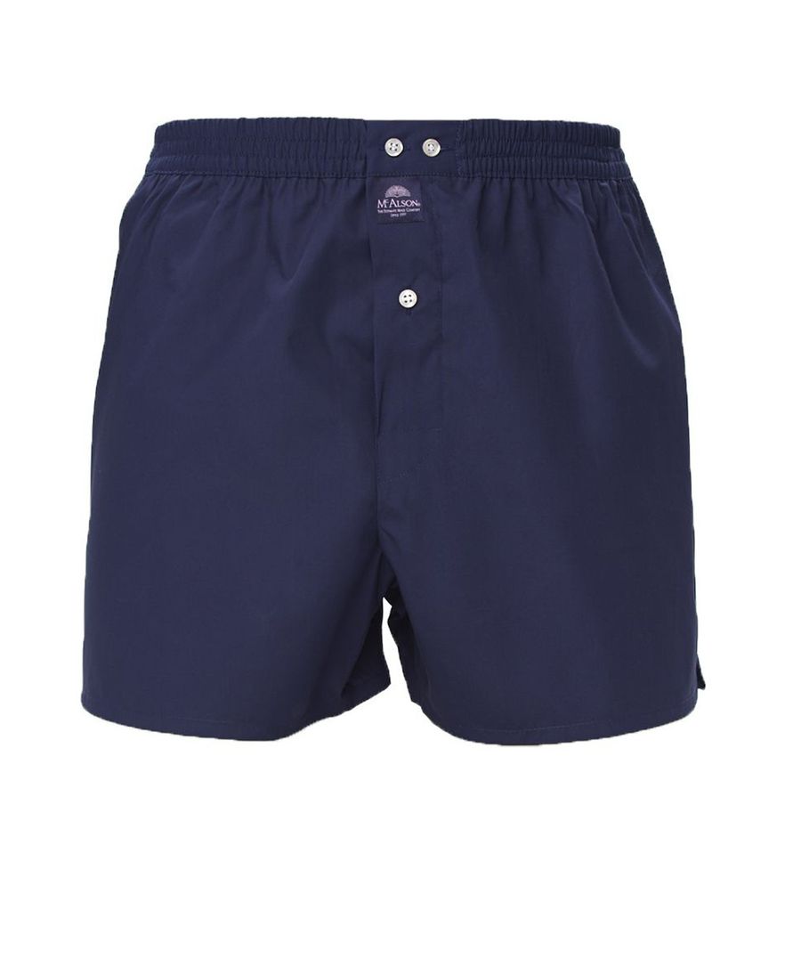 Mc Alson boxershort navy met binnenbroek
