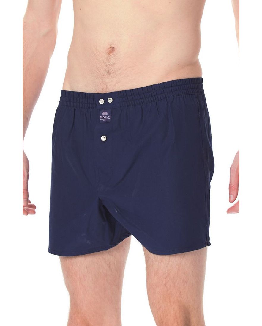 Mc Alson boxershort navy met binnenbroek