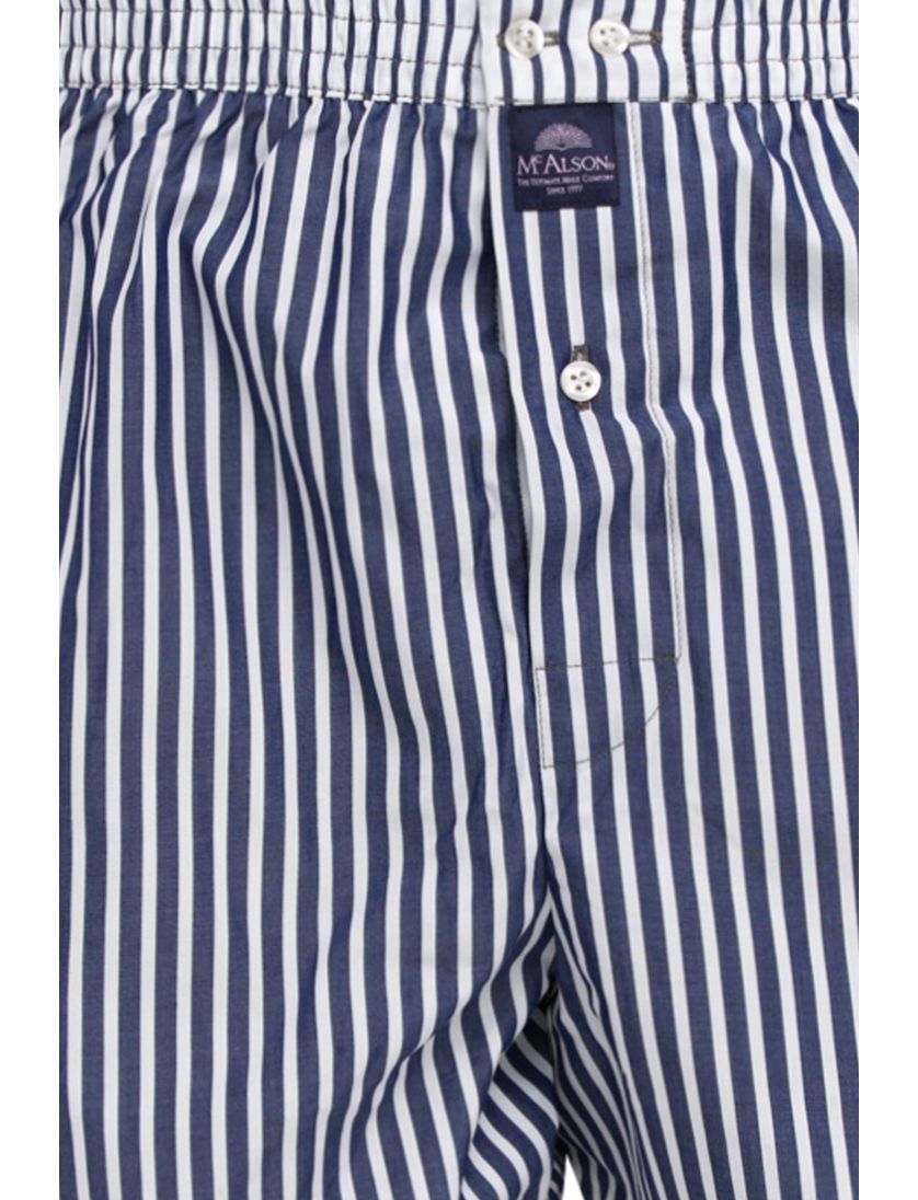 Boxershort navy gestreept McAlson