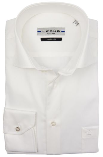 Ledub Ledub Modern Fit overhemd mouwlengte 7