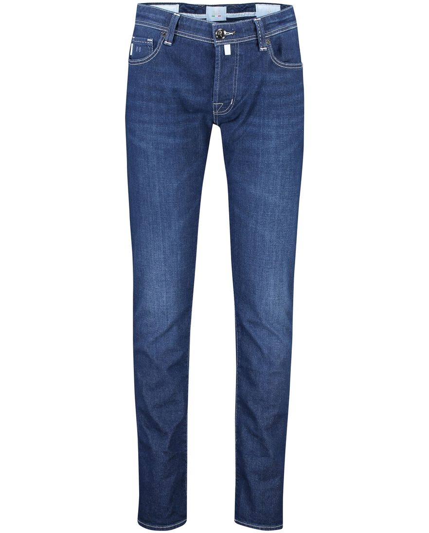 Tramarossa Leonardo 5 pocket blauw katoen