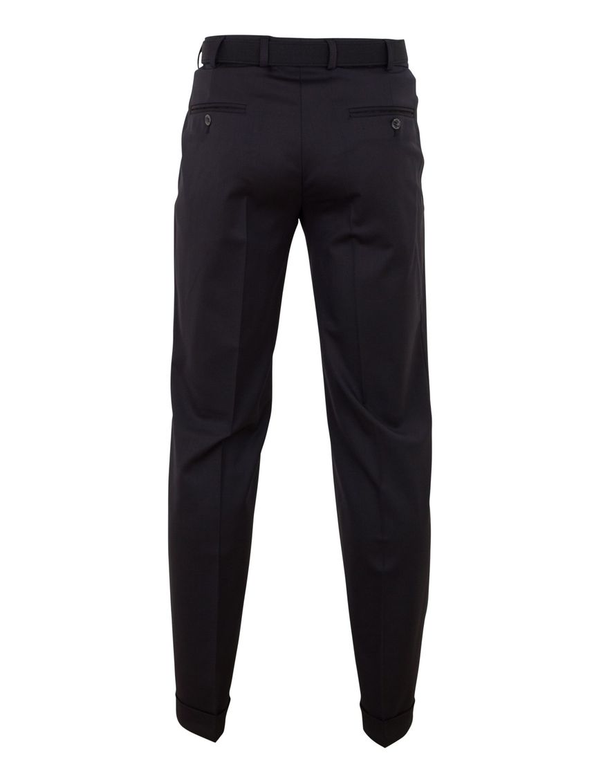 Pantalon M.E.N.S. Paris-U navy wol stretch bandplo