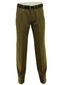 m.e.n.s. Paris-U wol groen pantalon bandplooi stre