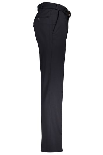 M.E.N.S. pantalon wol donkerblauw Madrid normale fit