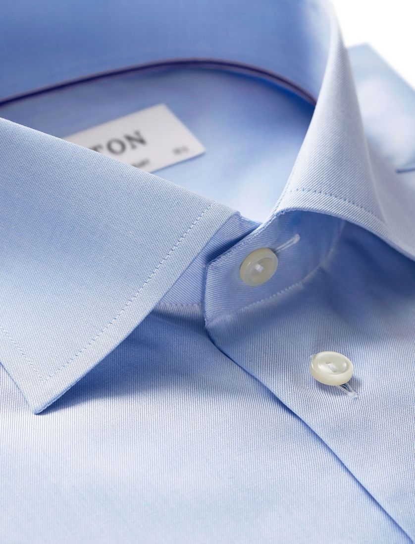 Eton overhemd Contemporary Fit lichtblauw