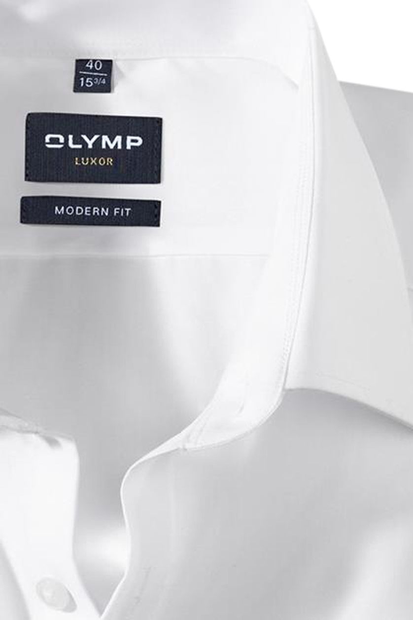 Overhemd Olymp wit kreukvrij modern fit