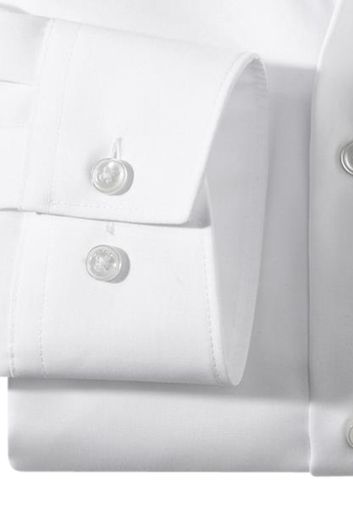Olymp overhemd strijkvrij wit  basis modern fit