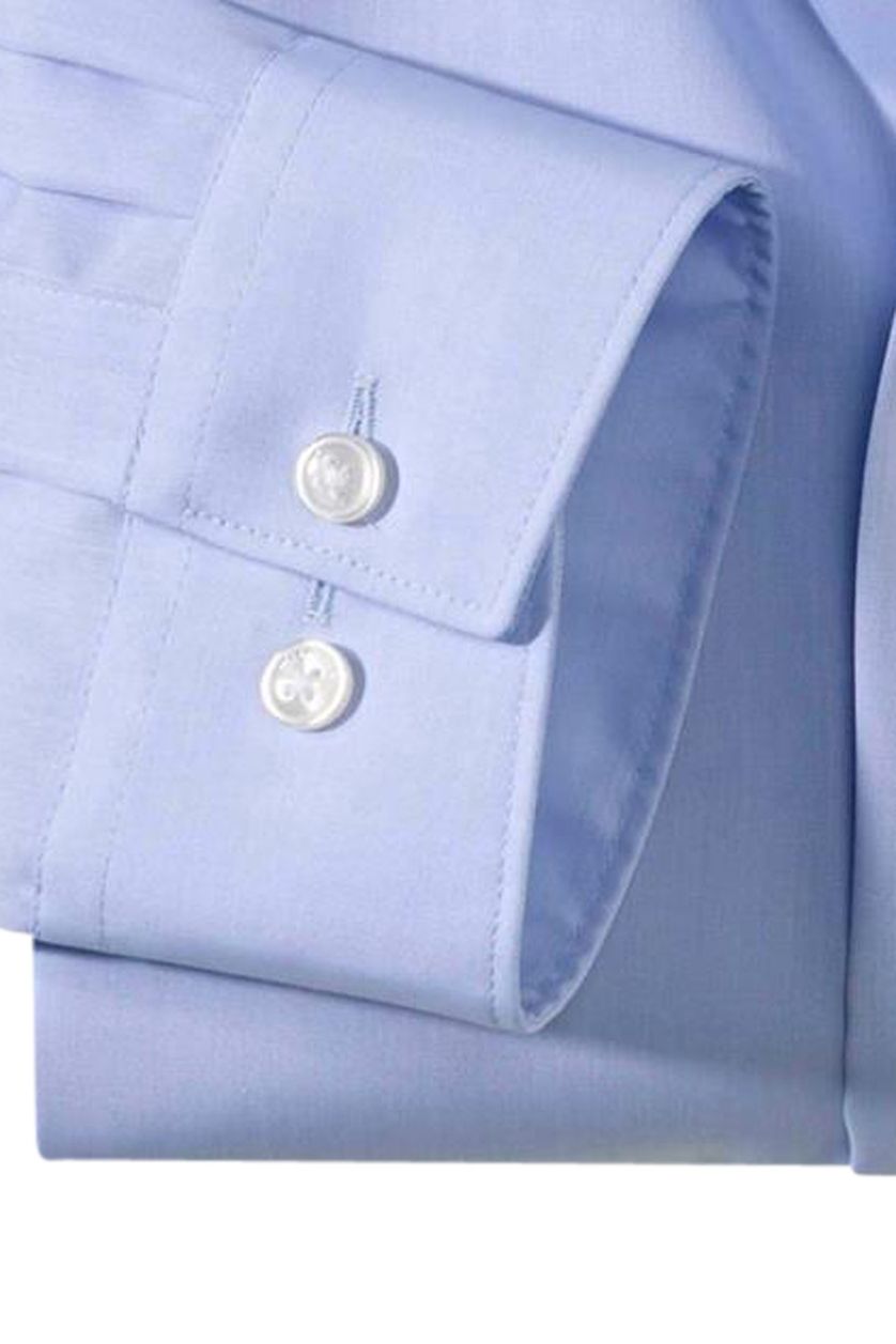 Overhemd Olymp licht blauw modern fit kreukvrij