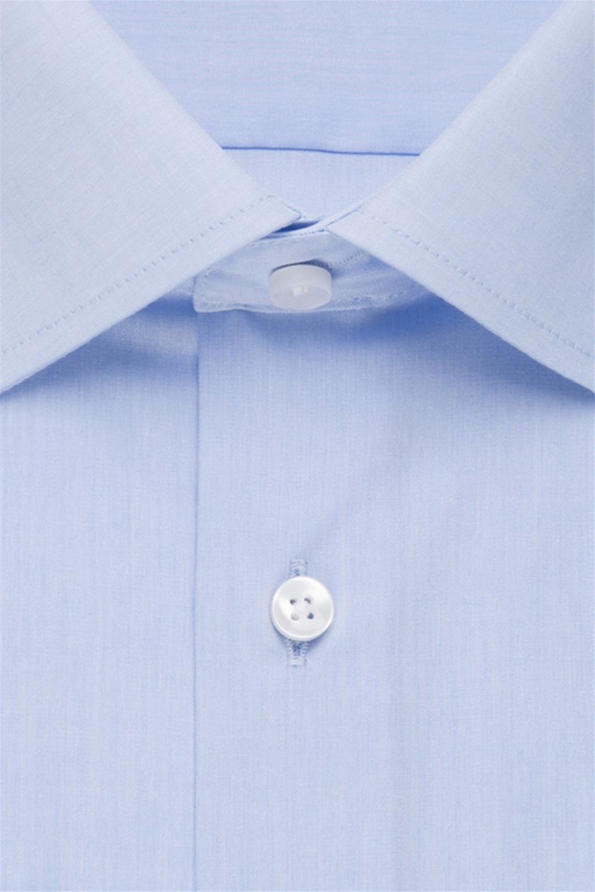 Overhemd Seidensticker blauw strijkvrij