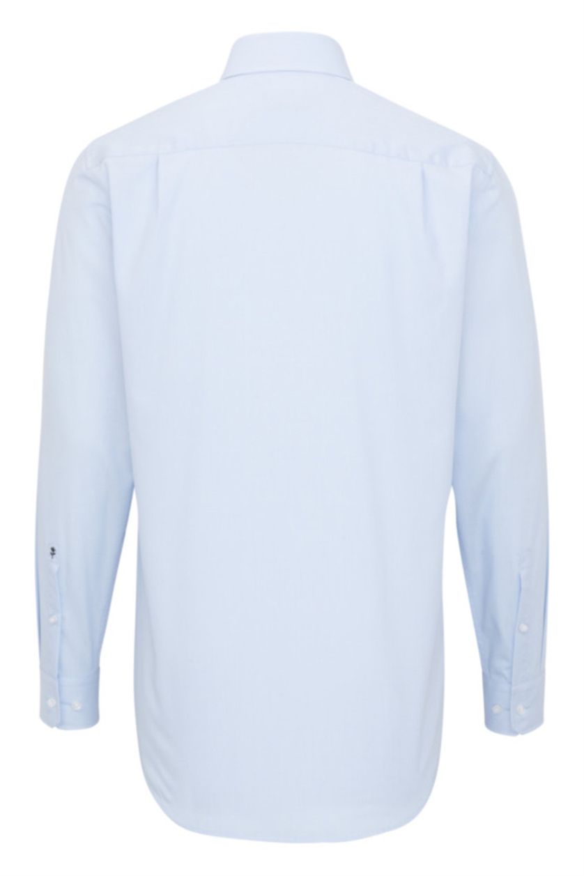 Overhemd Seidensticker l.blauw strijkvrij