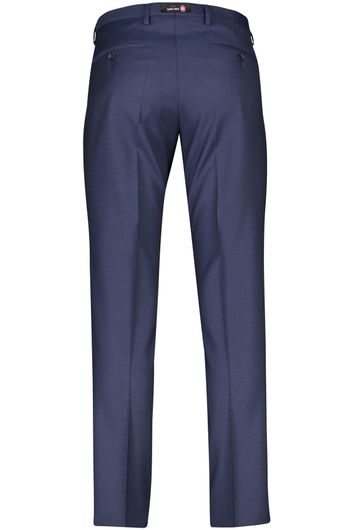 Club of Gents pantalon mix en match blauw effen slim fit 