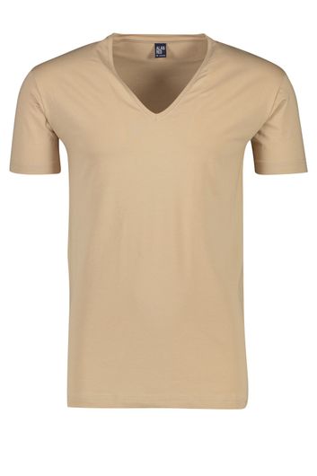 Beige t-shirt 2-pack Alan Red invisible