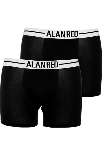 Alan Red boxershorts 2-pack Zwart