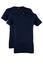 Alan Red t-shirts aanbieding uni katoen donkerblauw 