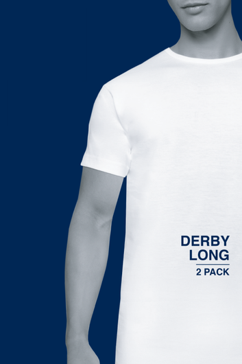 Alan Red T-shirt derby extra lang
