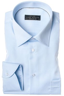 John Miller Overhemd John Miller Regular Fit lichtblauw