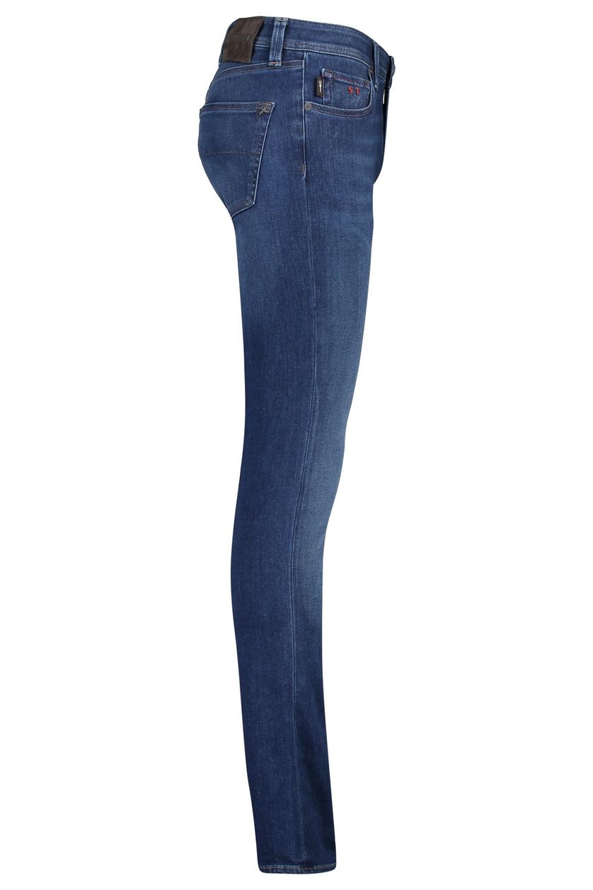 Leonardo Slim Tramarossa jeans blauw stretch