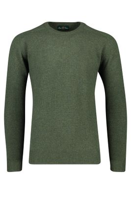 Alan Paine Pullover Alan Paine groen lamswol